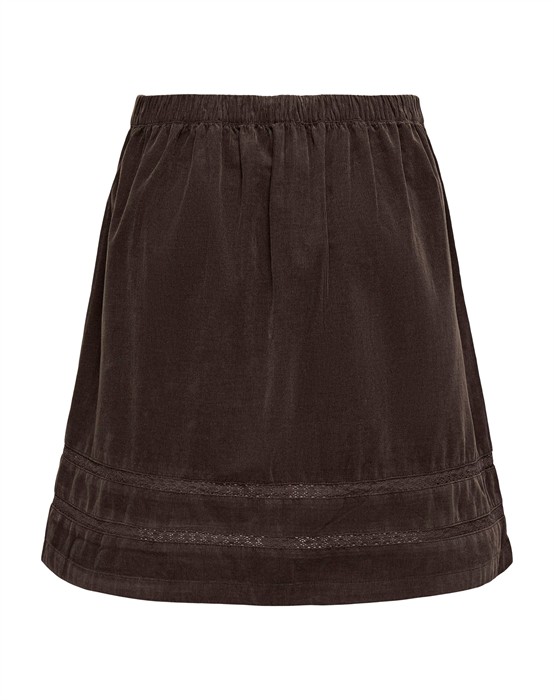 ONLAmie Cord Tape Nederdel - Coffee Bean 